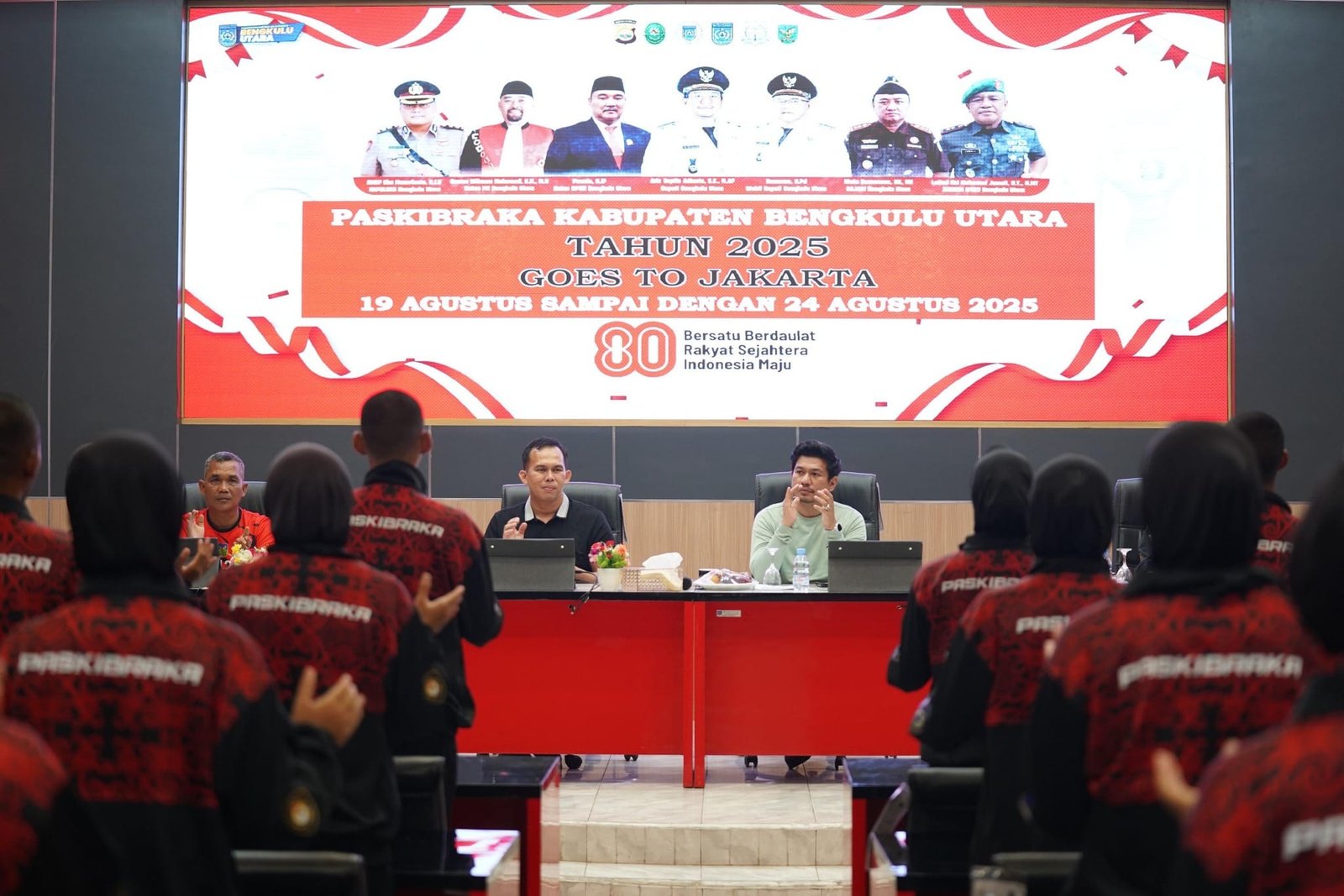 Pemerintah Kabupaten Bengkulu Utara Berikan Reward Study Tour ke Jakarta untuk Paskibraka HUT ke-80 RI