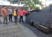 Tinjau Pembangunan Jalan Pasar Purwodadi Bengkulu Utara, Ini Kata Bupati