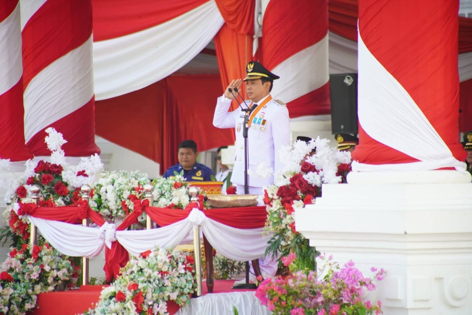 Walikota Bengkulu Jadi Irup Upacara HUT RI ke-80, Kobarkan Semangat Nasionalisme