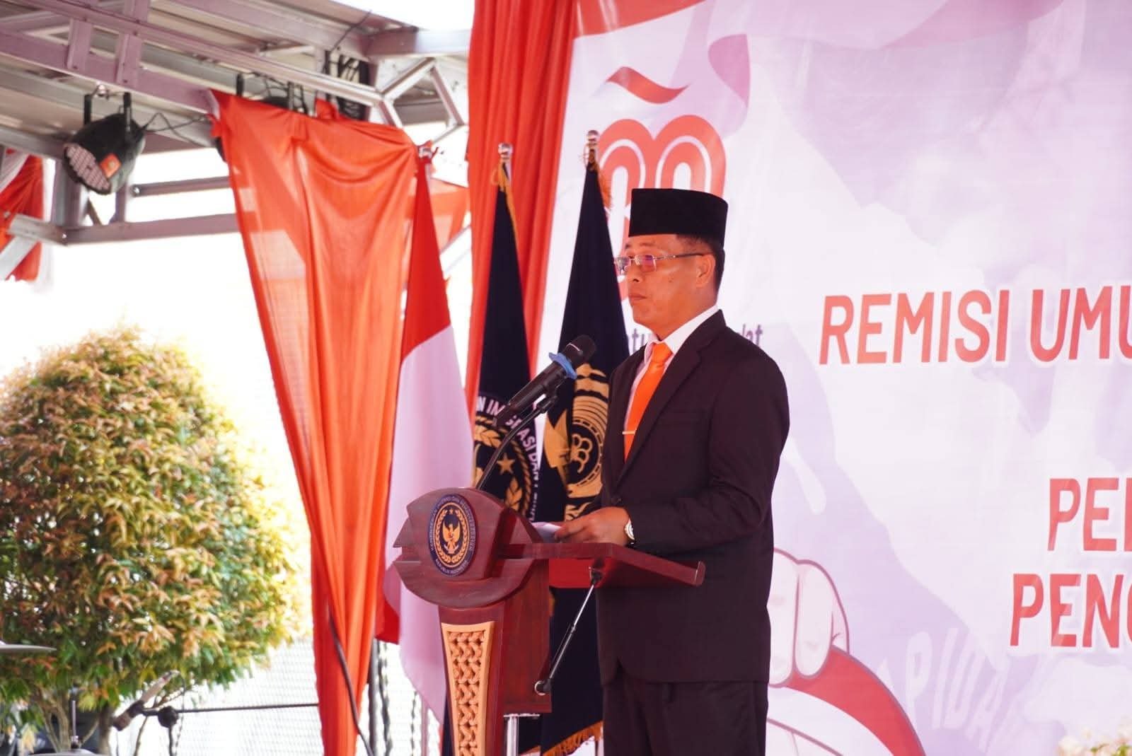 1.772 Warga Binaan di Bengkulu Terima Remisi Umum, 1.993 Orang Nikmati Remisi Dasawarsa HUT ke-80 RI