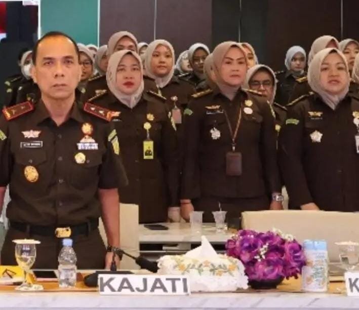 Kejati Bengkulu Ikuti Rapat Evaluasi Nasional, Bahas Transformasi Tata Kelola Lembaga