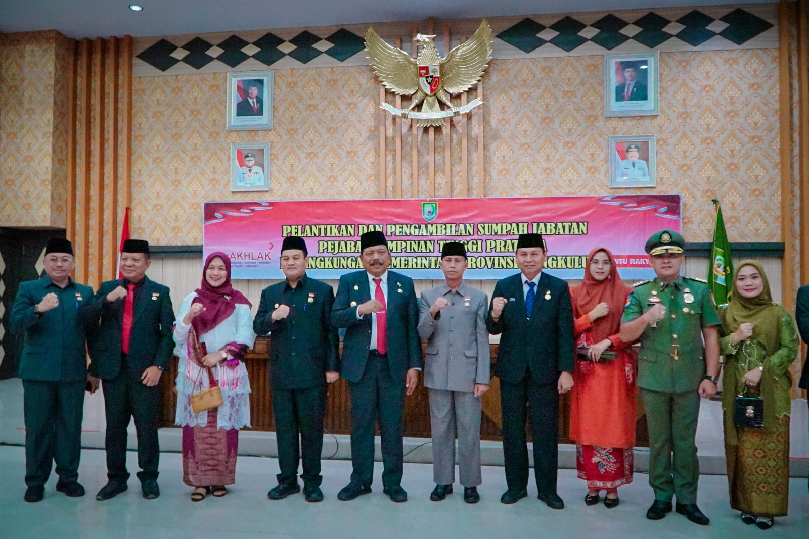 Helmi–Mian Incar Percepatan Pembangunan, Tiga Pejabat Baru Resmi Bertugas