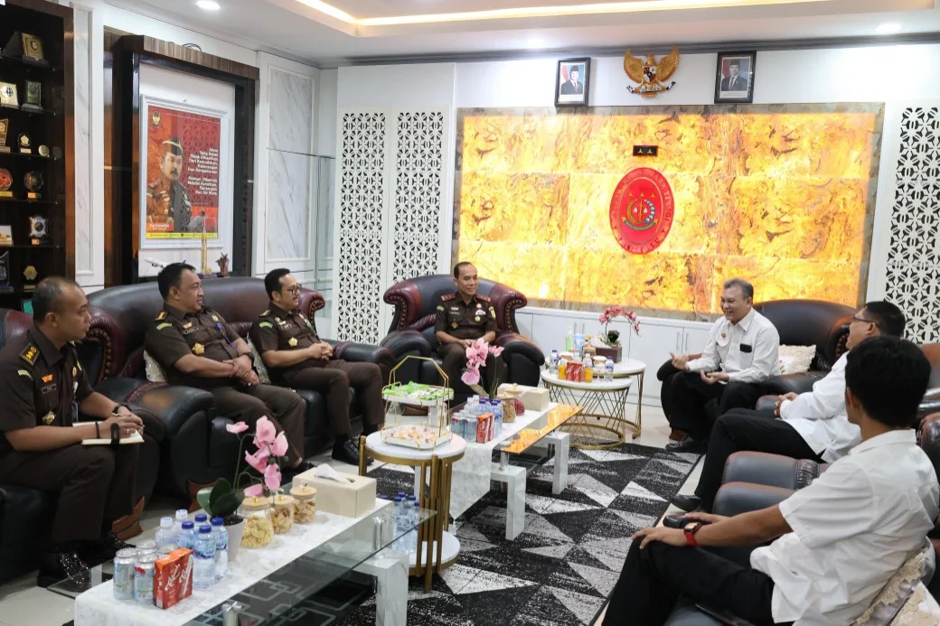 Kajati Bengkulu Sambut Kabinda Baru, Tegaskan Komitmen Perkuat Sinergi Keamanan