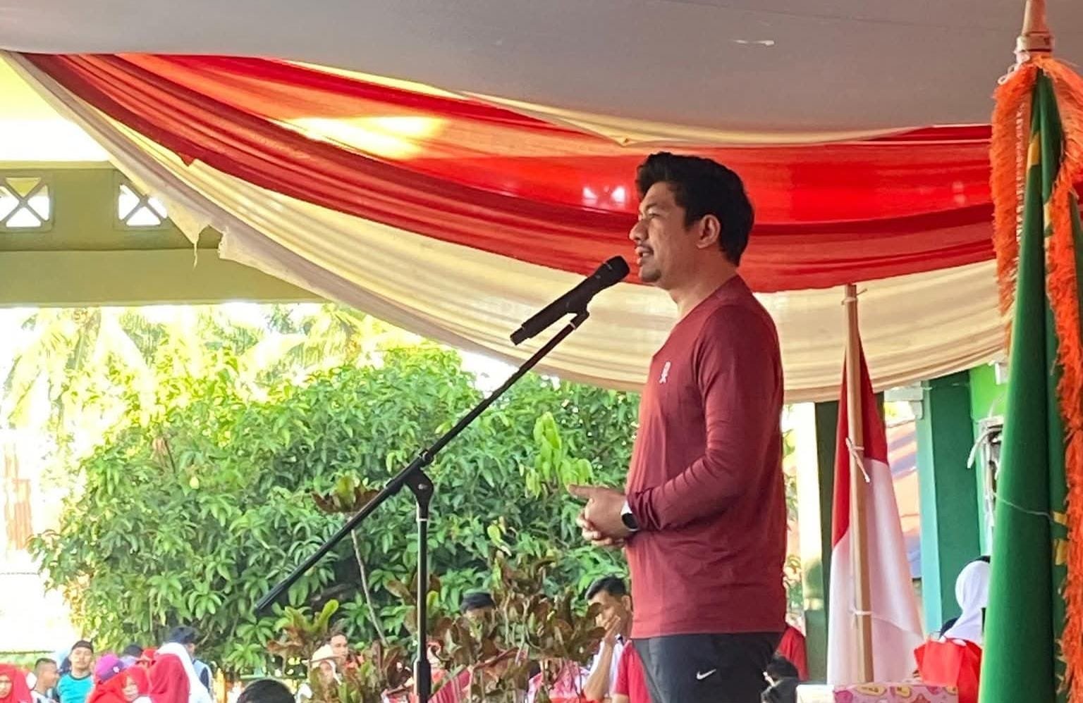 Bupati Arie Septia Lepas Peserta Jalan Sehat Kerukunan Beragama di Bengkulu Utara