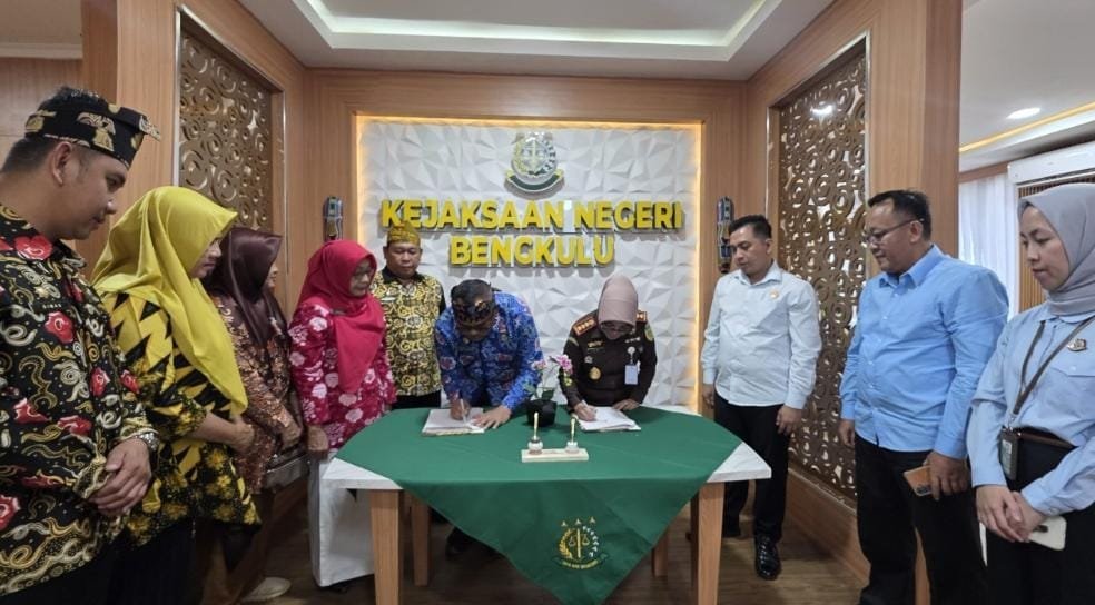 Dinsos Kota Bengkulu dan Kejari Tandatangani MoU, Fokus pada Kesejahteraan Sosial