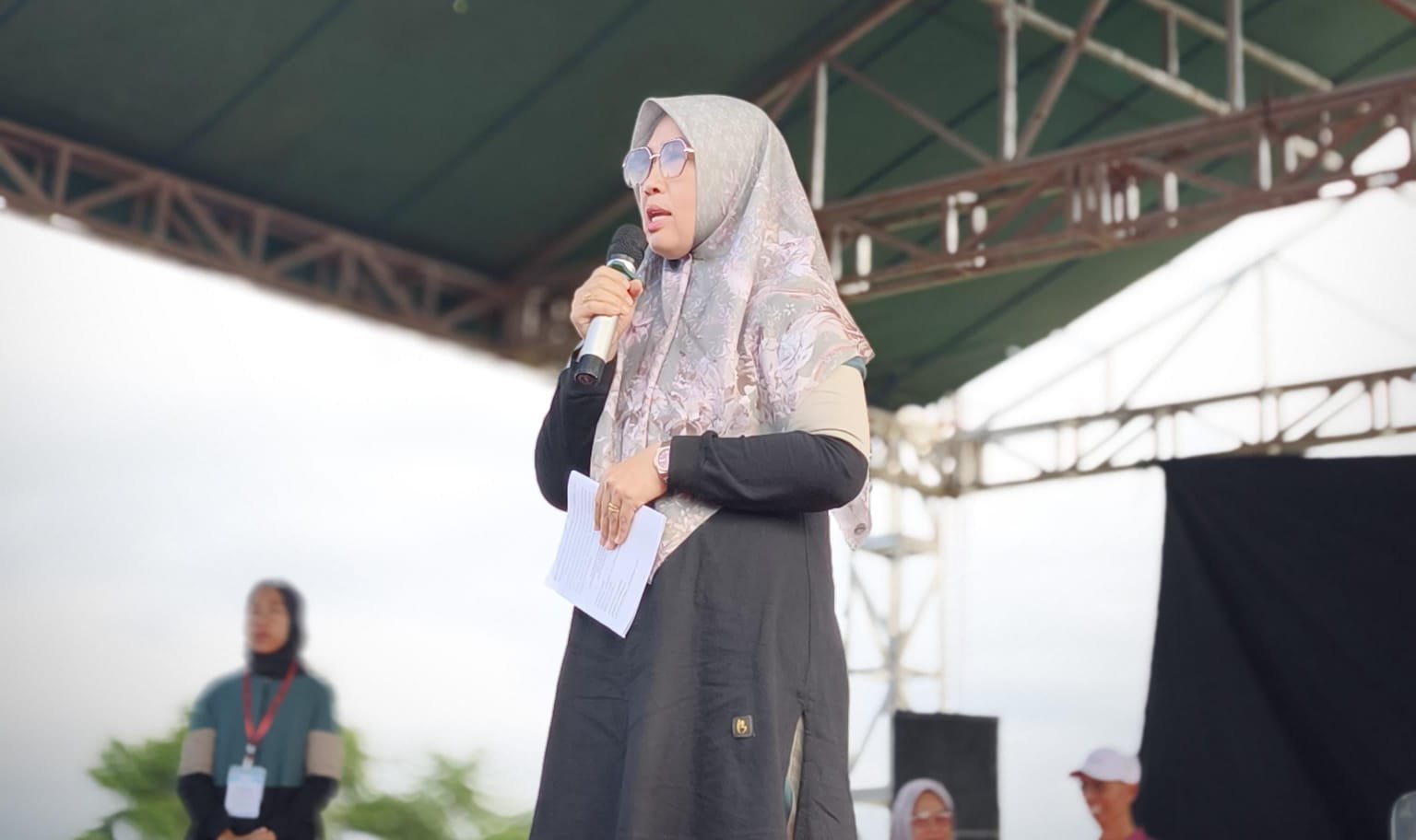 Bentuk Pola Hidup Sehat, TP-PKK Kepahiang Gelar Senam Bersama Masyarakat