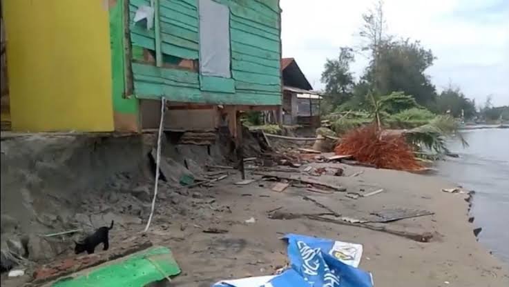 Abrasi Ancam Desa Pekik Nyaring, Warga Pesisir Tunggu Solusi Pemerintah
