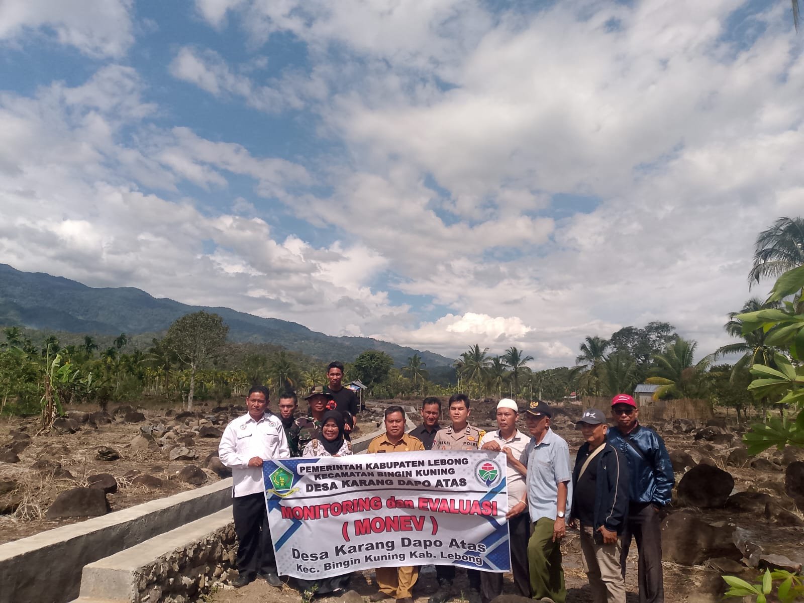 Desa Karang Dapo Atas Bangun Irigasi Rp255 Juta dari DD/ADD