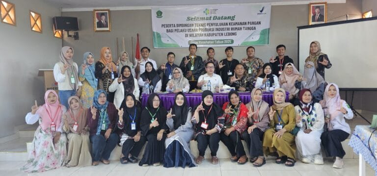 Dinkes Lebong Gelar Bimtek Keamanan Pangan untuk Pengusaha IRT-P