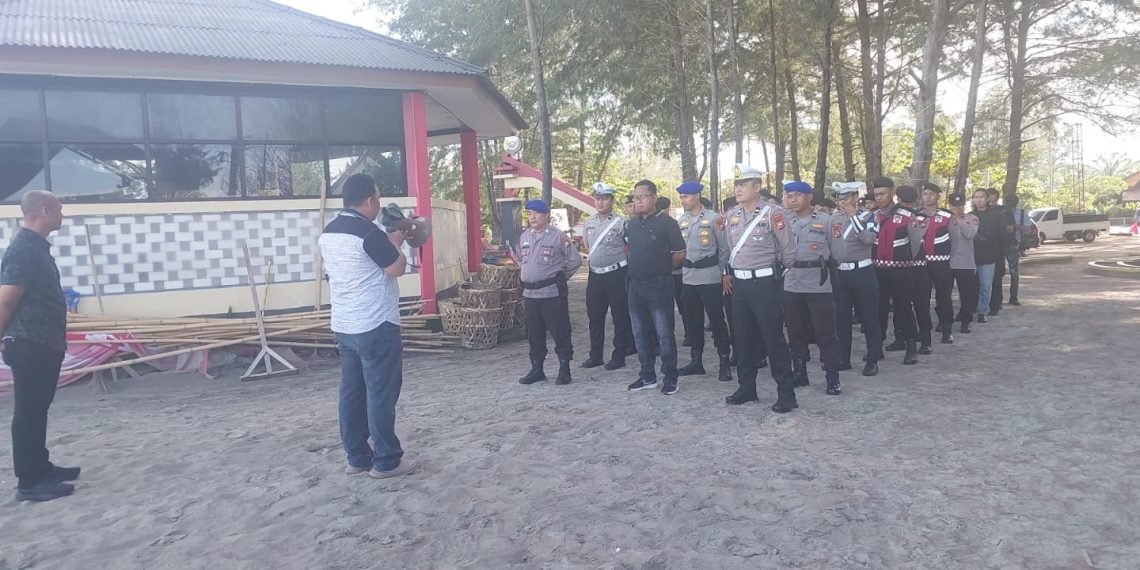 Polda Bengkulu Gelar KRYD Premanisme dan Pungli di Pantai Panjang, Pastikan Wisatawan Aman