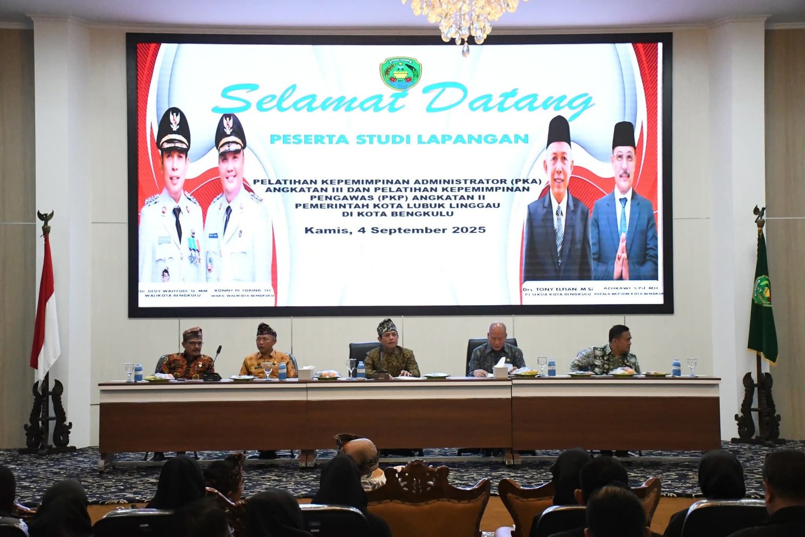 Wali Kota Dedy Wahyudi Tekankan Peran Abdi Negara saat Terima Peserta PKA dan PKP Lubuk Linggau