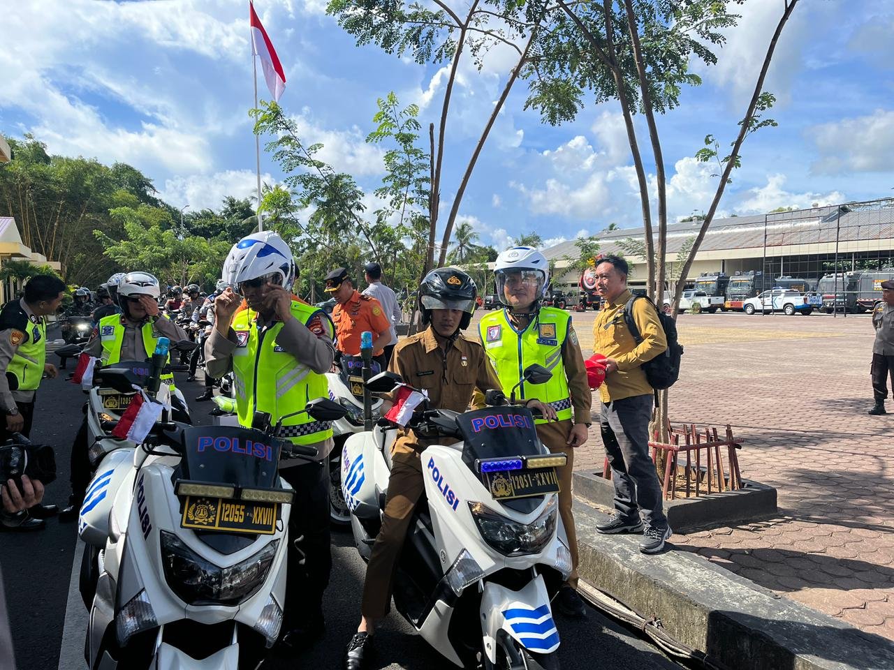 Kapolda Bengkulu Pimpin Patroli Skala Besar, Pastikan Rakyat Tenang dan Aman