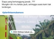 Ketua DPRD Mura Keluhkan Jalan Rusak Mura–Muba, Kami Sudah Kehabisan Suara untuk Berteriak