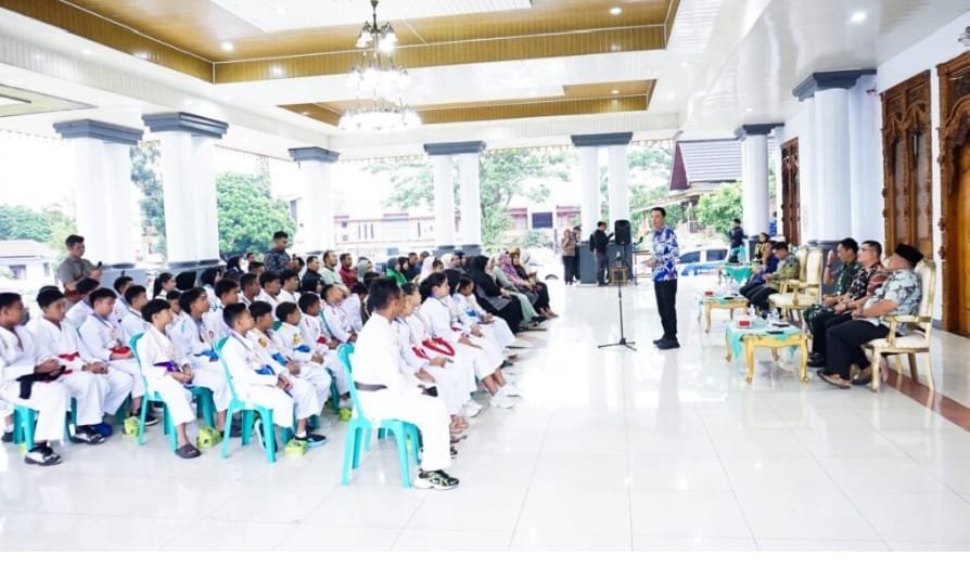 Karate Rejang Lebong Borong 74 Medali, Sabet Juara Umum Kejurda 2025