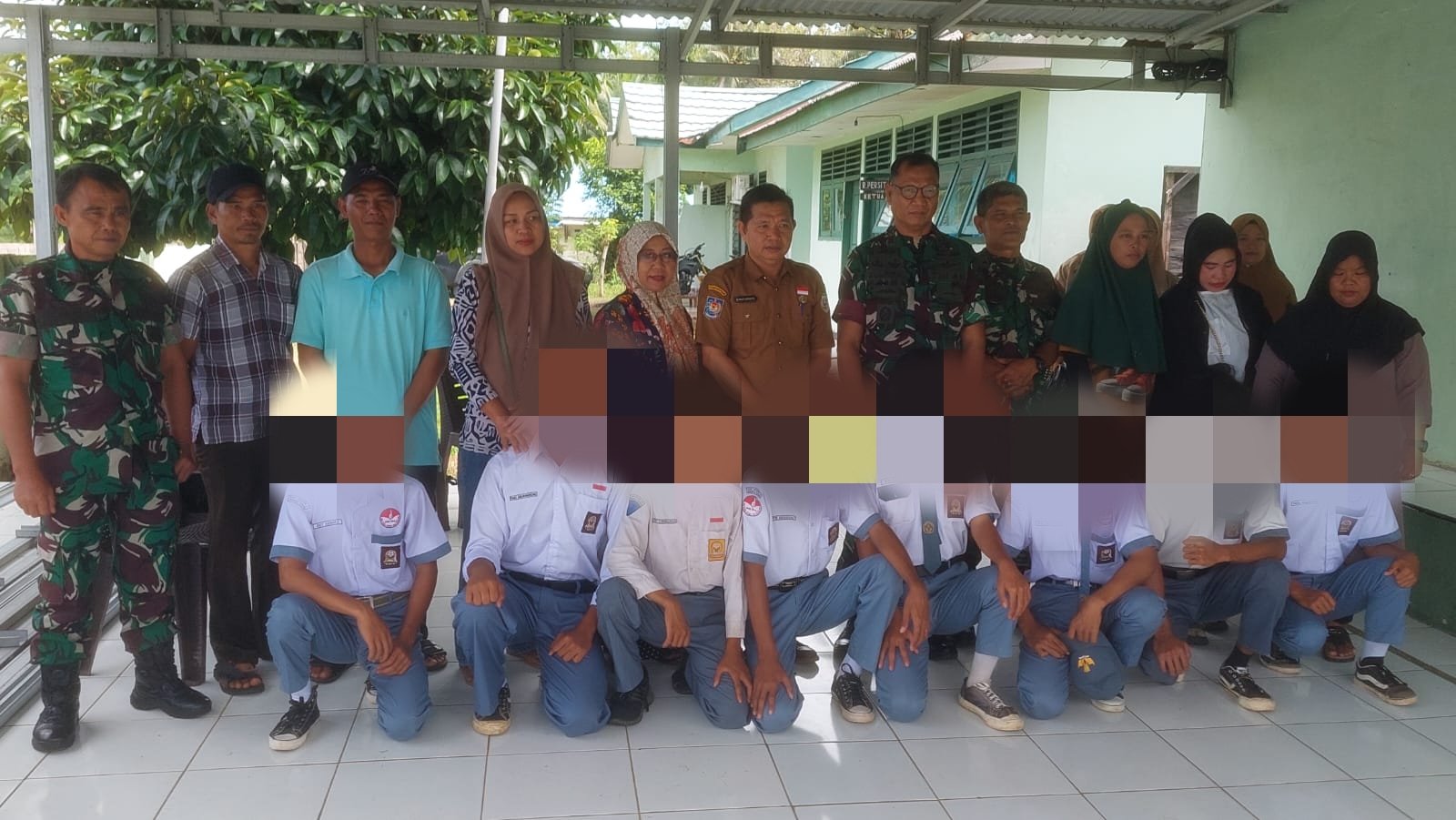 Siswa Nakal SMKN 2 Bengkulu Tengah Masuk Barak TNI