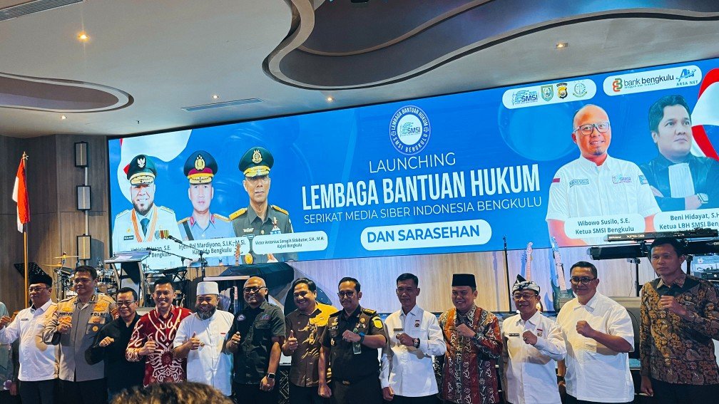LBH SMSI Bengkulu Resmi Diluncurkan, Gubernur Helmi: Pers Harus Independen dan Faktual