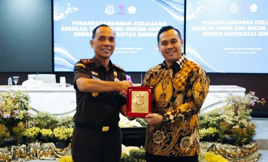 Kejati Bengkulu Fasilitasi Kerja Sama STIH Adhyaksa dan Universitas Bengkulu