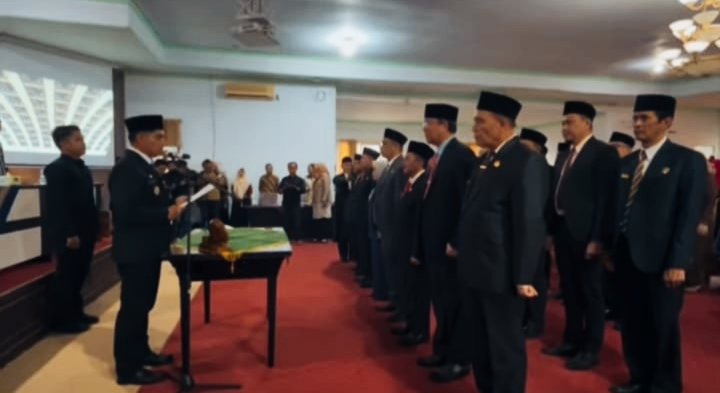 Pemkab Rejang Lebong Lantik Pejabat Eselon II Perdana, Ini Daftarnya