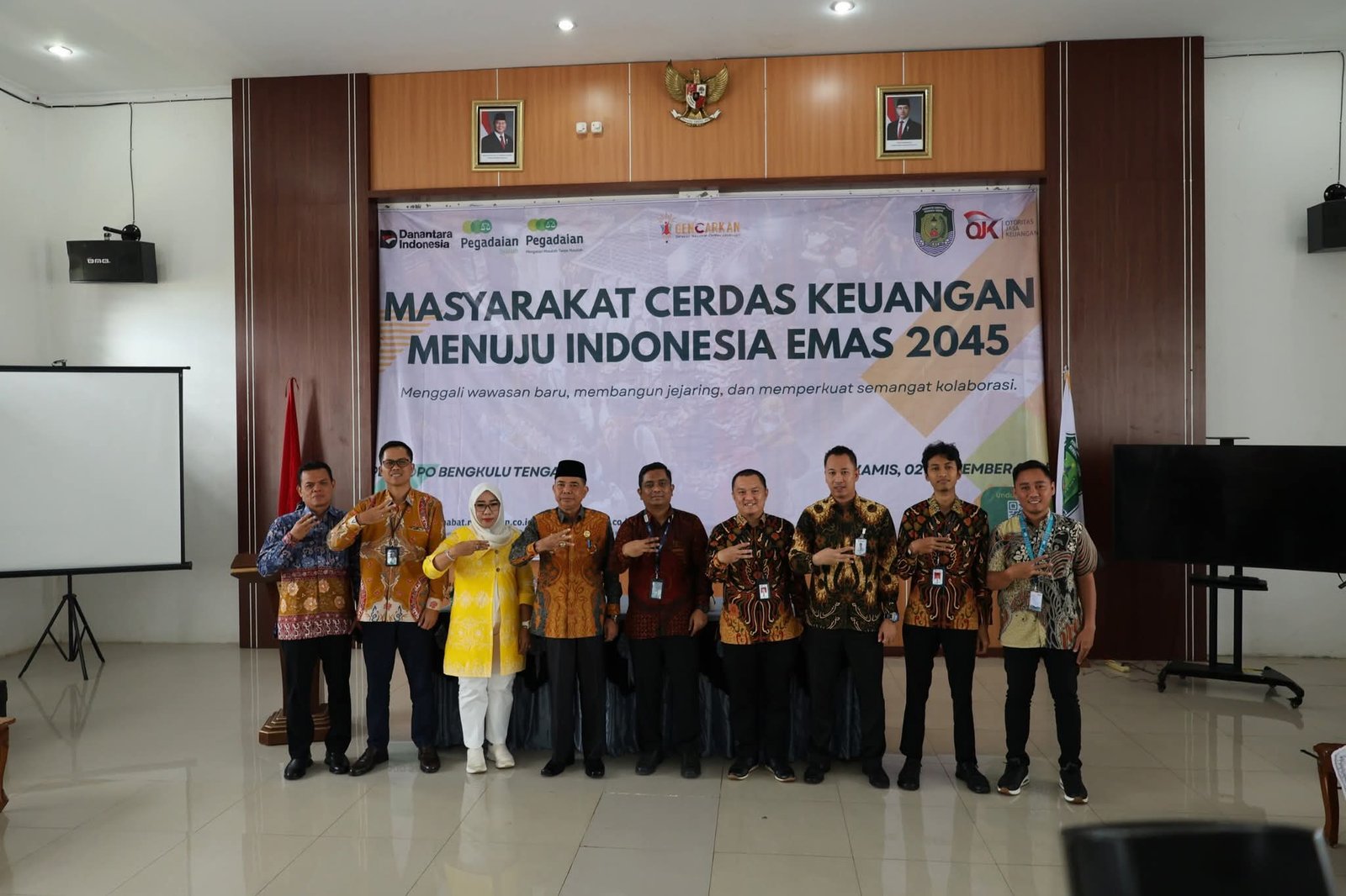 Literasi Keuangan Bengkulu Tengah Dibuka, Pj Sekda Ingatkan Bahaya Judi Online dan Investasi Bodong