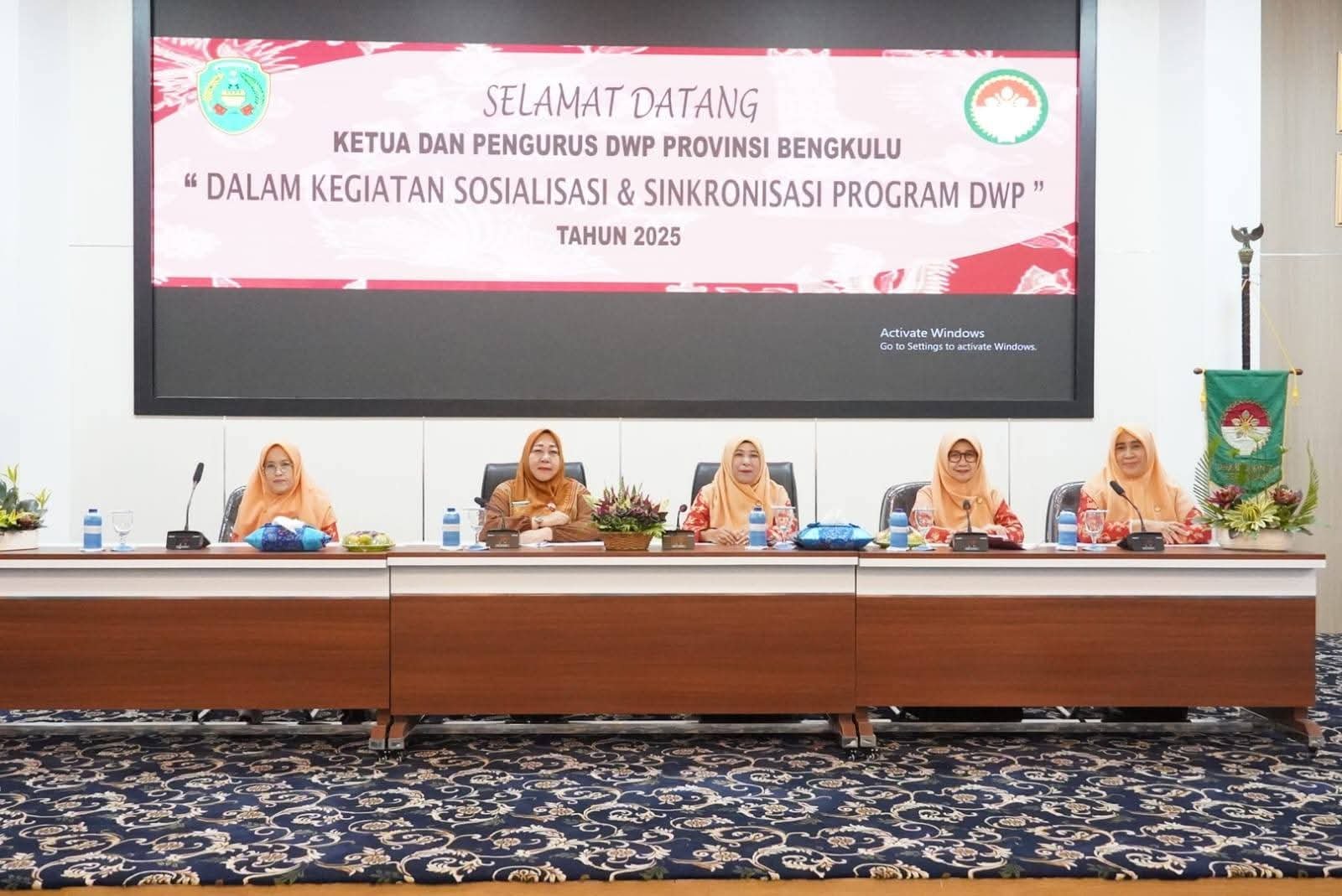 DWP Kota Bengkulu dan DWP Provinsi Perkuat Sinergi Lewat Sosialisasi Program 2025