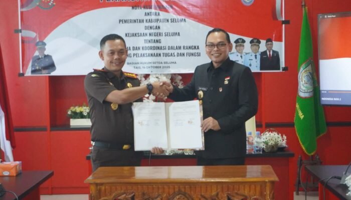 Bupati Seluma Teken MoU dengan Kejari, Perkuat Sinergi Hukum dan Pemerintahan Daerah