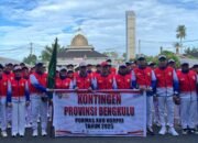 Pj Sekda Bengkulu Lepas Kontingen Pornas Korpri XVII dan Terima Hibah Ambulans dari PT IBI Pj Sekda Bengkulu Lepas Kontingen Pornas Korpri XVII dan Terima Hibah Ambulans dari PT IBI