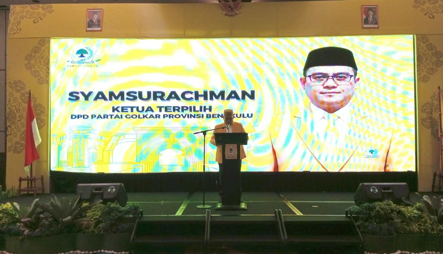 Syamsurachman Terpilih Pimpin Golkar Bengkulu, Janji Satukan Kader dan Rebut Kemenangan 2029