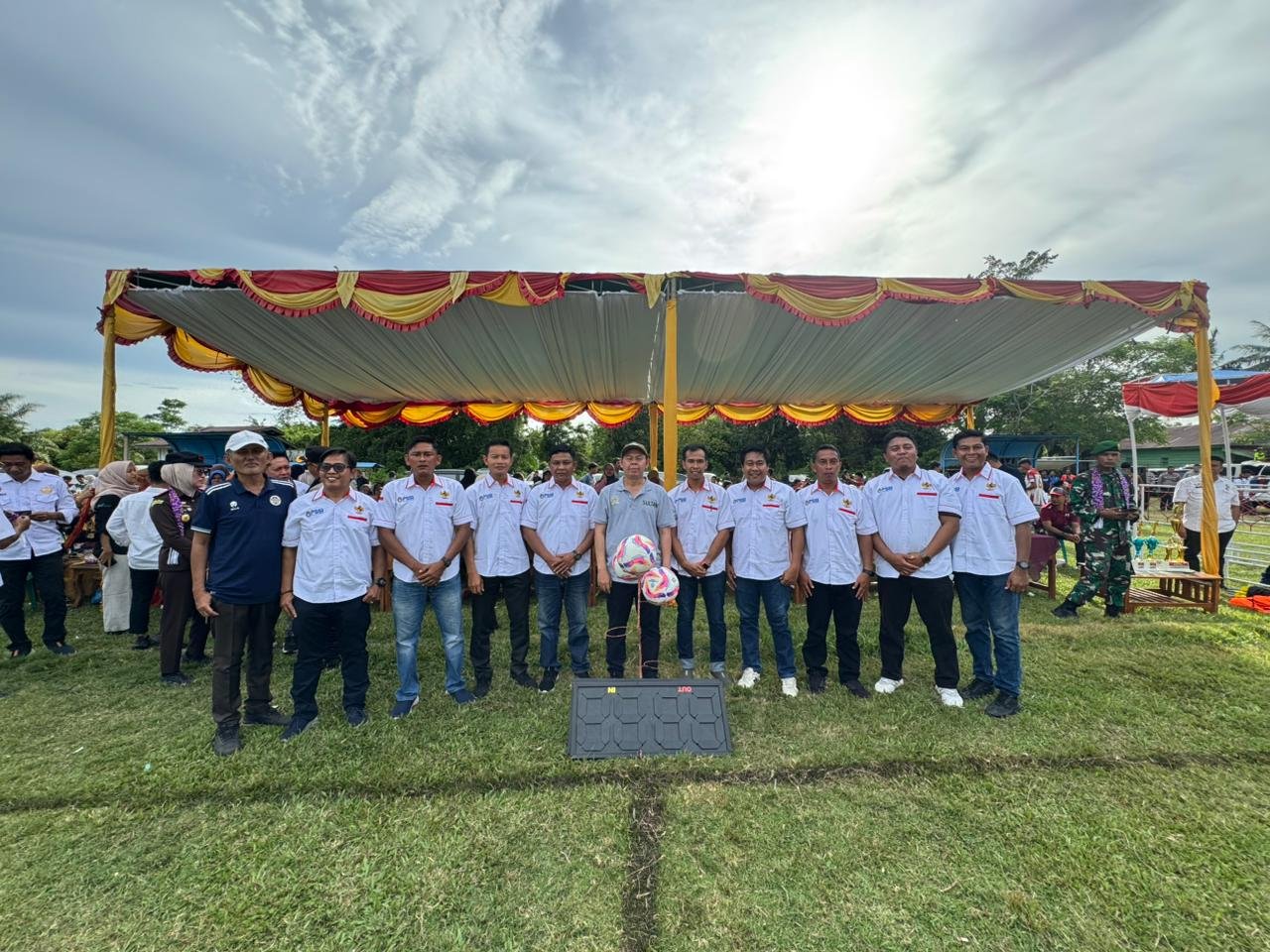 Ketua DPD RI Respon Aspirasi Askab PSSI Mukomuko, Dukung SSB dan Pembangunan Stadion