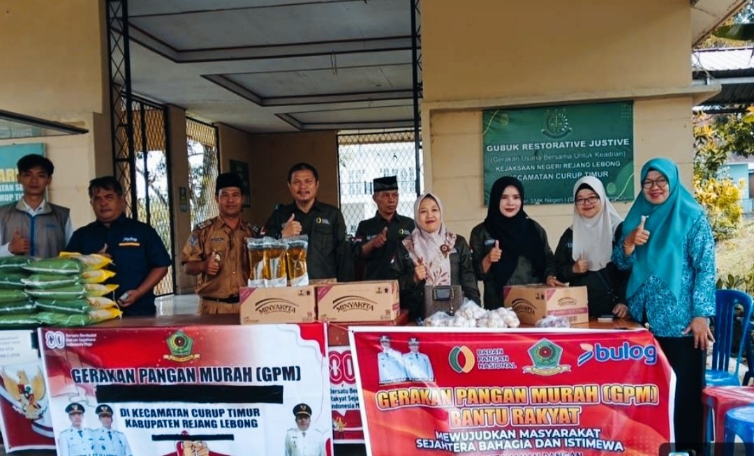 Gerakan Pangan Murah Kembali Hadir, Ini Jadwal Lengkapnya di 15 Kecamatan Rejang Lebong