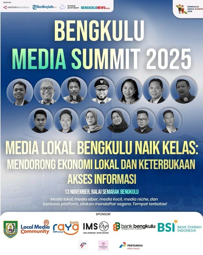 Bengkulu Jadi Provinsi Pertama di Sumatera Gelar Local Media Summit