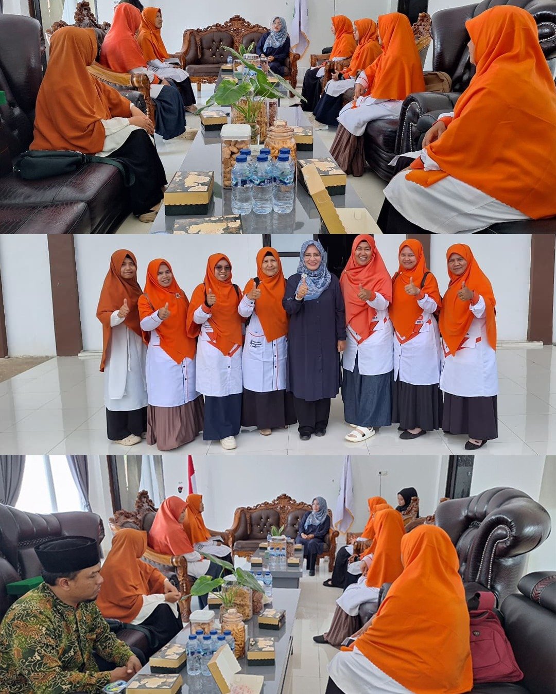 Silaturahim BiPeKa PKS Bengkulu Tengah ke Ketua TP PKK Bahas Ketahanan Keluarga dan Ekonomi