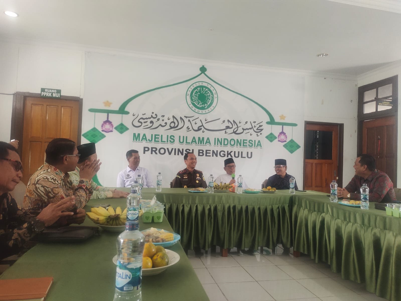 Panitia Hari Natal Oikumene Silaturahmi ke MUI Provinsi Bengkulu