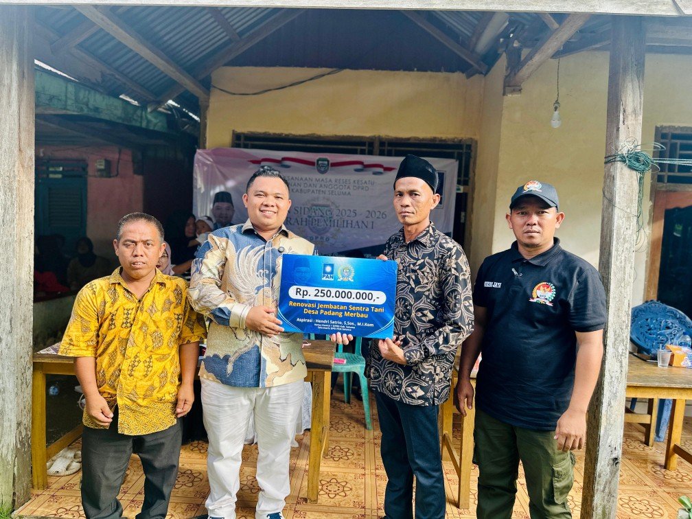 Reses di Padang Merbau, Hendri Satrio Sampaikan Program dan Janji Perjuangkan Aspirasi Warga