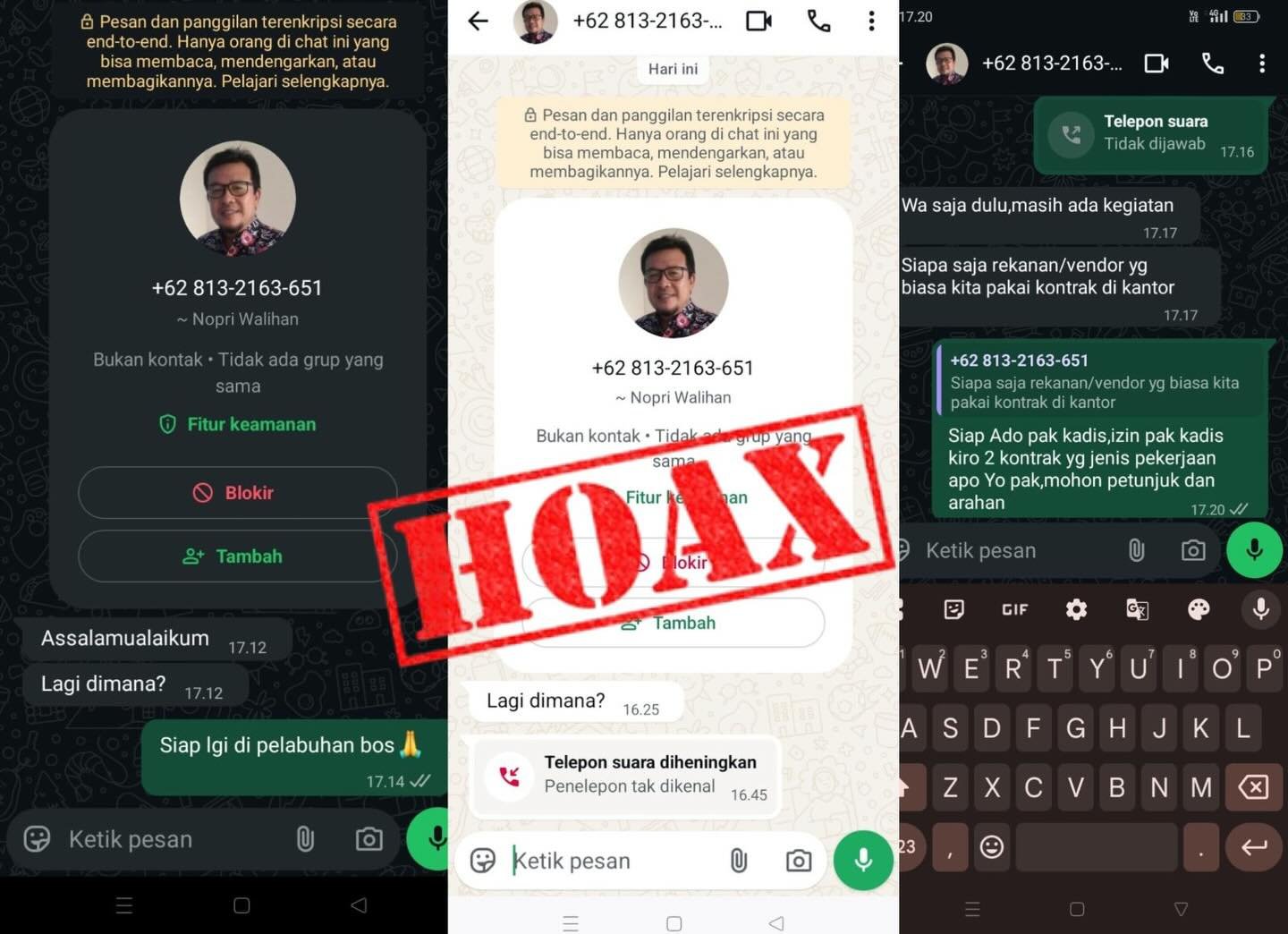 Nama Kadispora Bengkulu Dicatut, Pejabat dan Mitra Diminta Waspada Modus Penipuan
