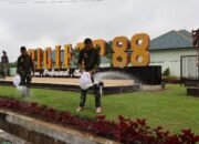 Manfaatkan Lahan Satuan, Brigif TP 88 KBK Kembangkan Budidaya Bunga Pelangi