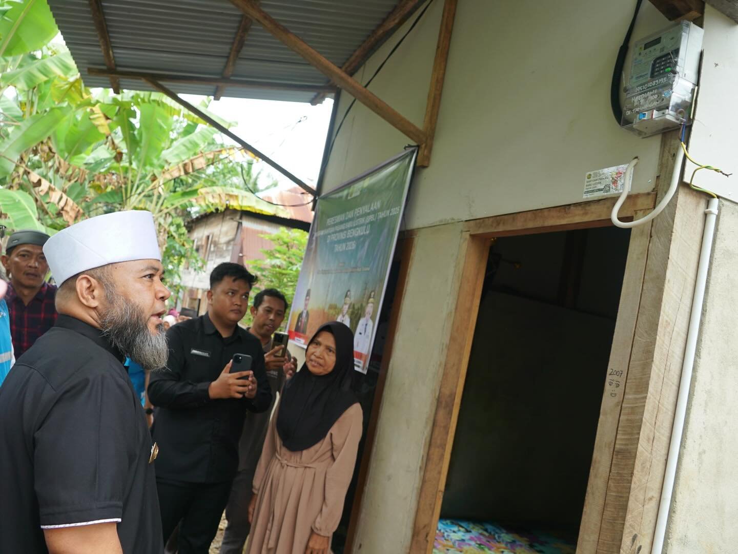 Akses Listrik Mandiri Dibuka, 2.024 Rumah Tangga Miskin Bengkulu Teraliri Daya