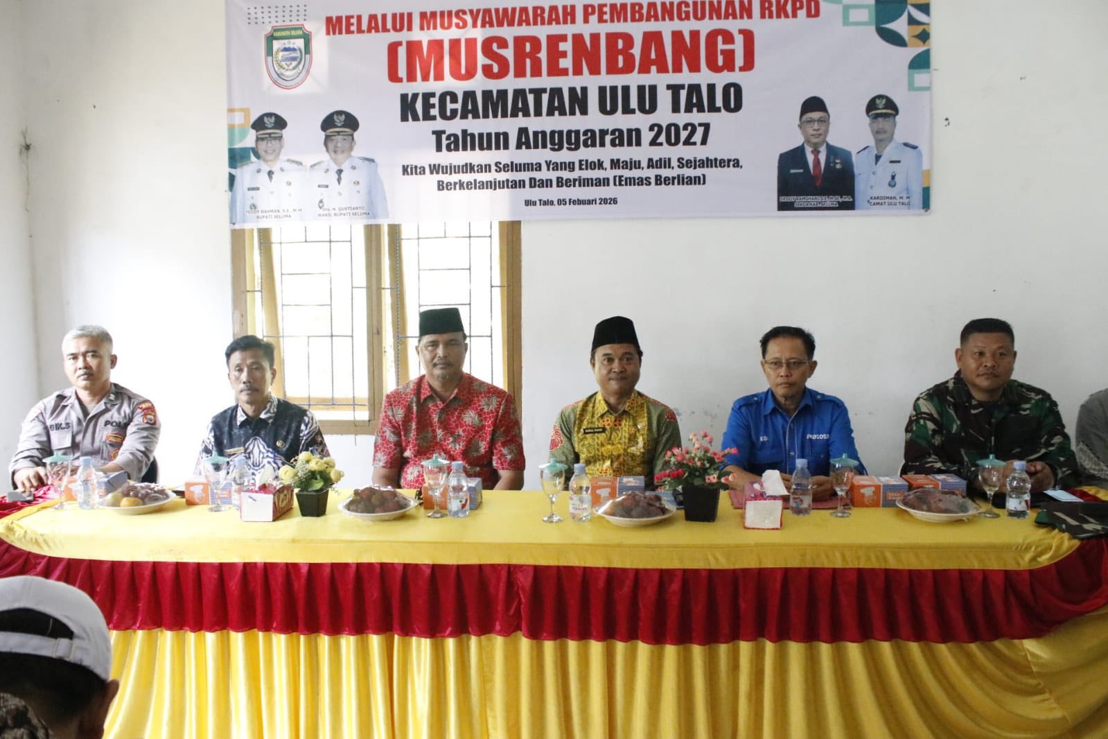 Musrenbang Ulu Talo Jadi Penentu Arah Pembangunan Desa Seluma 2026