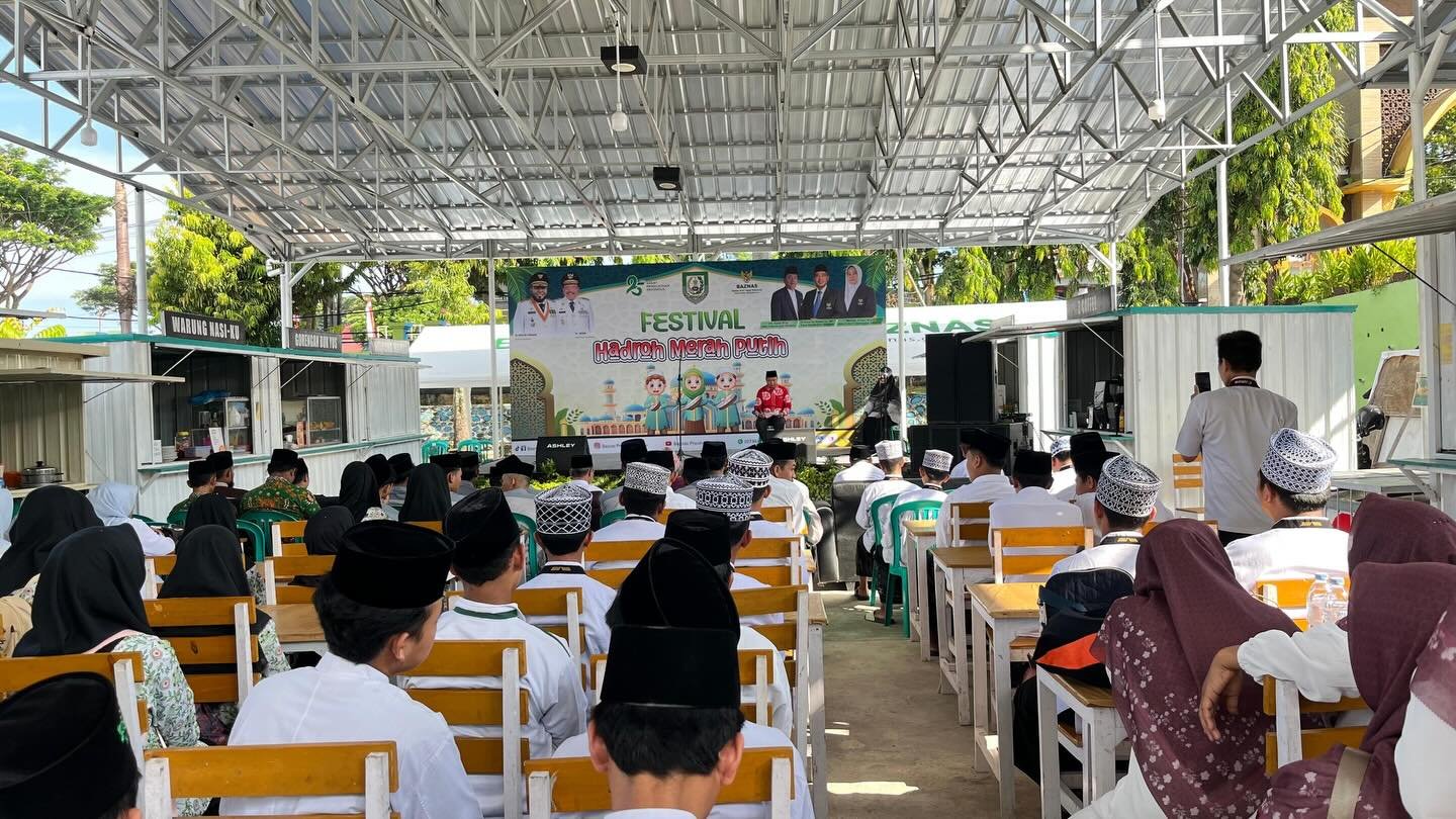 Festival Hadroh Merah Putih Semarakkan HUT ke-25 Baznas RI di Bengkulu