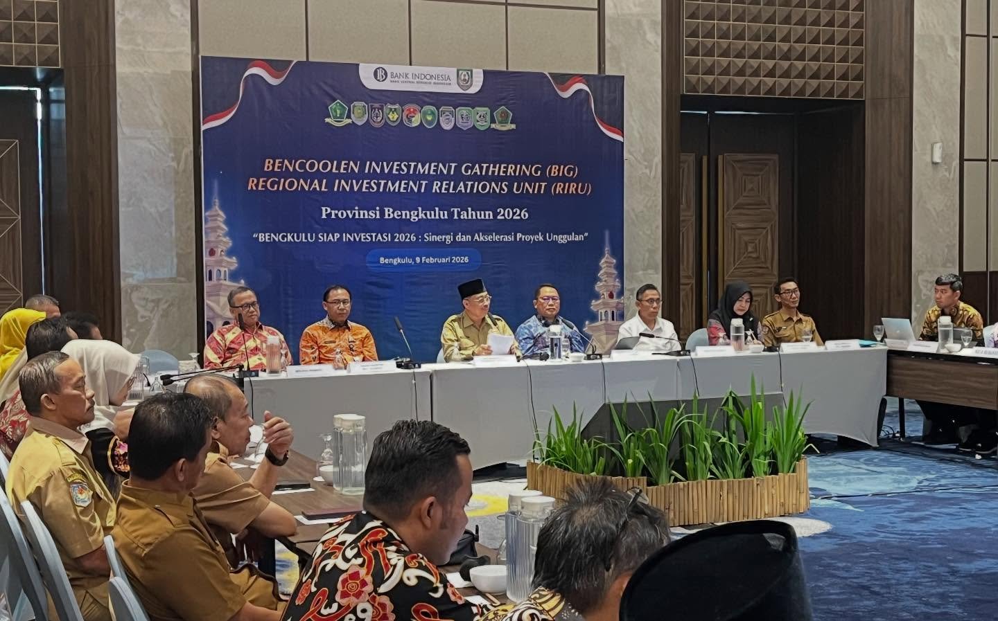 Ini Strategi Bengkulu Kejar Target Investasi 2026 Bersama Bank Indonesia