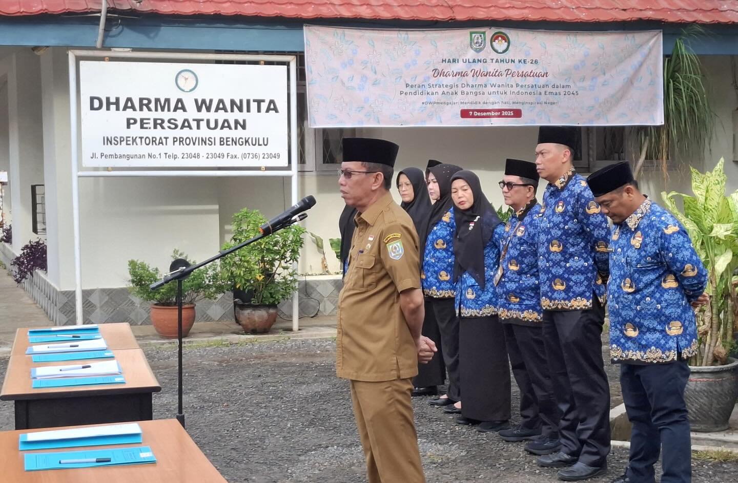 Inspektorat Jadi Kunci Pengawasan Pemprov Bengkulu, Ini Pesan Tegas Asisten III