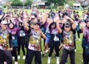 Fun Run Go Green UNMURA 2026 yang digelar di Lapangan B Srikaton, Kecamatan Tugumulyo, Minggu (15/2/2026).