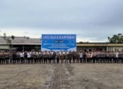 Apel Siaga Keamanan dan Ketertiban Masyarakat menjelang Ramadan 1447 Hijriah/2026 M yang digelar di Lapangan Anton Soedjarwo, Selasa (24/2).