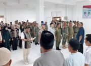 Skrining HIV Satpol PP Kota Bengkulu dilakukan terhadap seluruh personel usai apel pagi di kantor dinas setempat, Rabu (25/2/26) Skrining HIV Satpol PP Kota Bengkulu dilakukan terhadap seluruh personel usai apel pagi di kantor dinas setempat, Rabu (25/2/26)