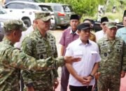 Pangdam XXI/Radin Inten Kristomei Sianturi bersama Wali Kota Bengkulu Dedy Wahyudi meninjau lokasi pembangunan Koperasi Desa/Kelurahan Merah Putih di Jalan Setia Negara, Kelurahan Kandang Mas, Kecamatan Kampung Melayu, Selasa (24/2/2026). Pangdam XXI/Radin Inten Kristomei Sianturi bersama Wali Kota Bengkulu Dedy Wahyudi meninjau lokasi pembangunan Koperasi Desa/Kelurahan Merah Putih di Jalan Setia Negara, Kelurahan Kandang Mas, Kecamatan Kampung Melayu, Selasa (24/2/2026).