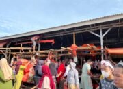 Penertiban pedagang Pasar Panorama di sepanjang Jalan Kedondong dan Jalan Belimbing pada Rabu (18/2/2026).