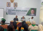 Ketua DPD RI Sultan Baktiar Najamuddin bersama Ketua SIEJ Bengkulu Doni Aftarizal dalam diskusi Green Demokrasi Indonesia yang digelar di Sekretariat Perwakilan DPD RI Bengkulu, Selasa (17/2/2026). (foto:ist)