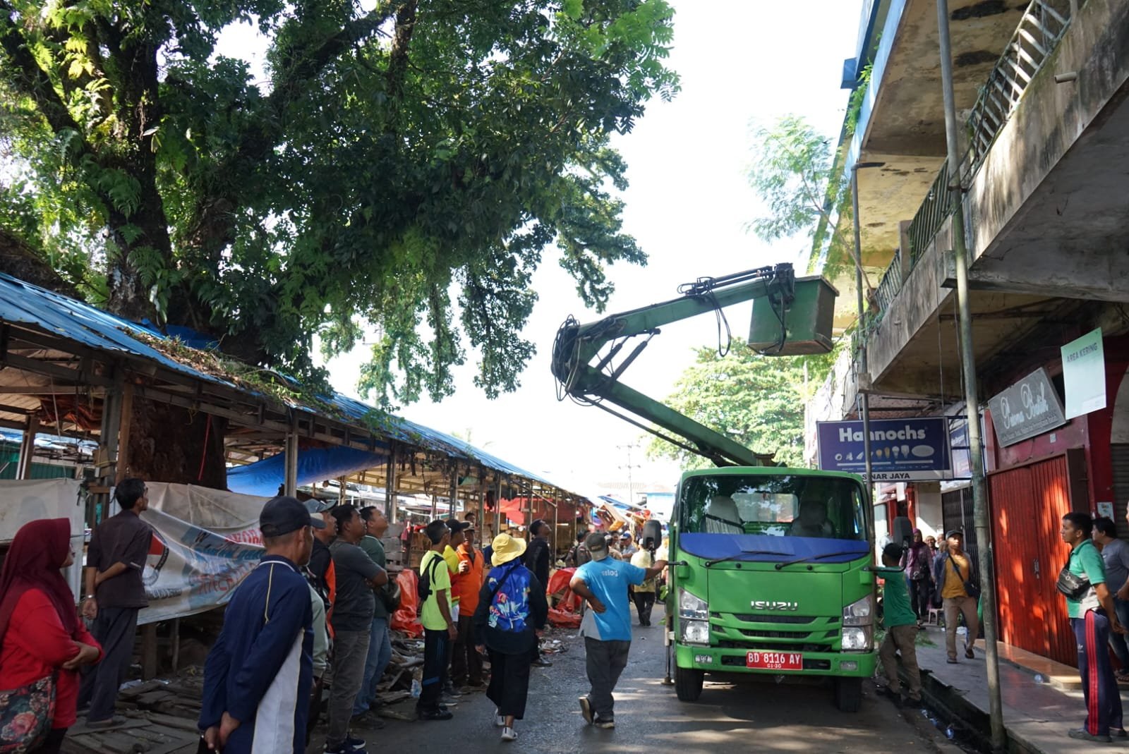 Pemantapan One Way Pasar Minggu dilaksanakan Sabtu (21/2/2026) oleh Pemerintah Kota Bengkulu melalui Dinas Perhubungan