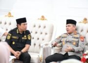 Wali Kota Bengkulu Dedy Wahyudi menggelar rapat koordinasi bersama unsur Forkopimda, Sabtu (21/2/26).