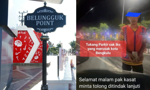 Parkir Bengkulu Viral Diduga Pungli, Tarif Melambung di Belungguk Point Disorot Publik