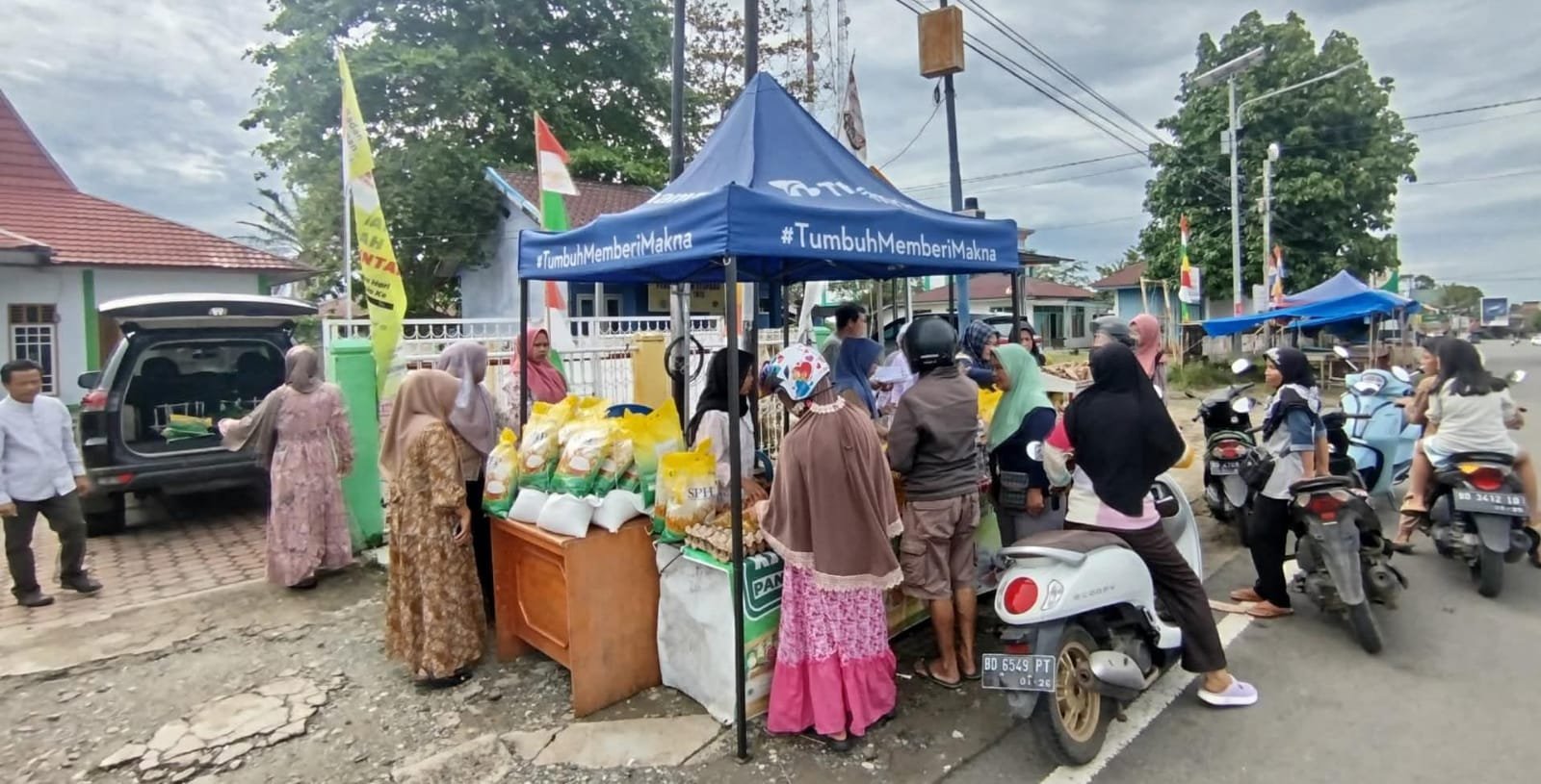 Pelaksanaan Gerakan Pangan Murah Seluma pada Selasa (24/2/2026)